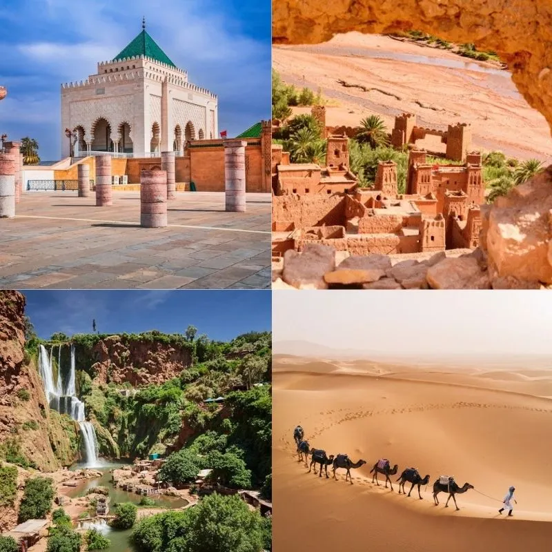 Ait Benhaddou kasbah on a 7-day tour from Marrakech